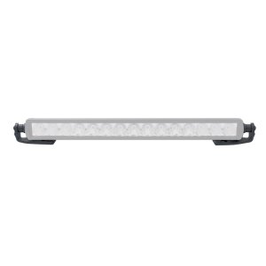 Jeep Wrangler Light Mounts - Center Hood - Go Rhino - Single Row LED Bar - Textured Black - `18-`20